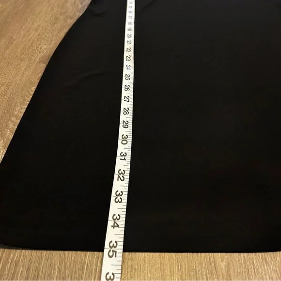 Michael Kors Small Black Bodycon Mini Sleeveless Dress with Gold Eyelets - Picture 4 of 5